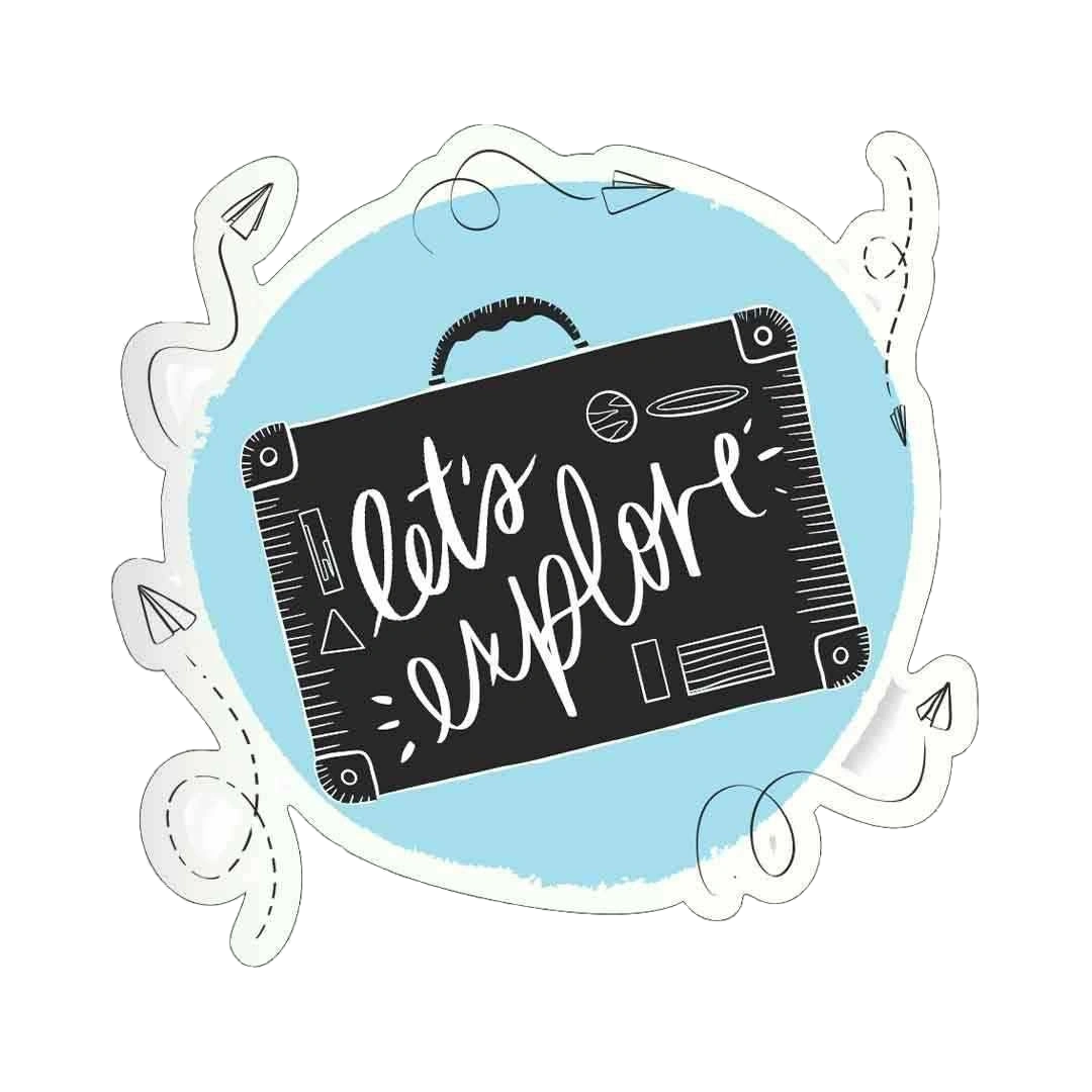 Let's Explore Sticker